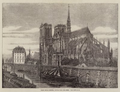 Améliorations de Paris, Notre-Dame restaurée, la nouvelle flèche - Felix Thorigny